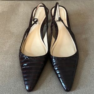 Ann Taylor Slingback Heels